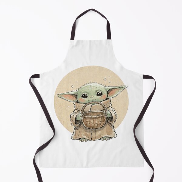 Item preview, BABY YODA WICKER BASKET designed and sold by LIS AND MELIVERSO.