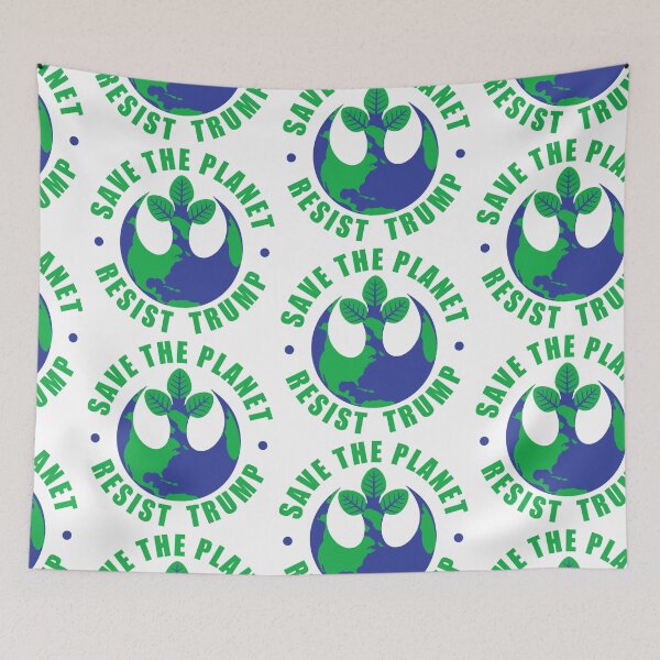 Item preview, Save The Planet Resist Trump designed and sold by EthosWear.