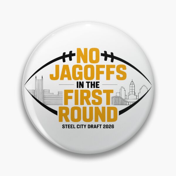 Item preview, No Jagoffs in the first round - Football Draft Pittsburgh designed and sold by BERGULATOR.