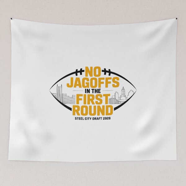 Item preview, No Jagoffs in the first round - Football Draft Pittsburgh designed and sold by BERGULATOR.