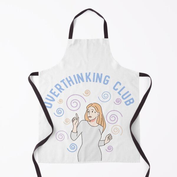 Item preview, Overthinking Club Shirt, Introvert Humor Tee, Mental Health Aesthetic brafdesign designed and sold by Brafdesign.