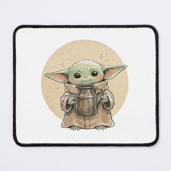 Item preview, BABY YODA VINTAGE MILK JUICE designed and sold by LIS AND MELIVERSO.