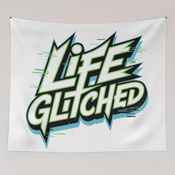 Item preview, Life Glitched: Chaos in Motion designed and sold by NewUSShop.
