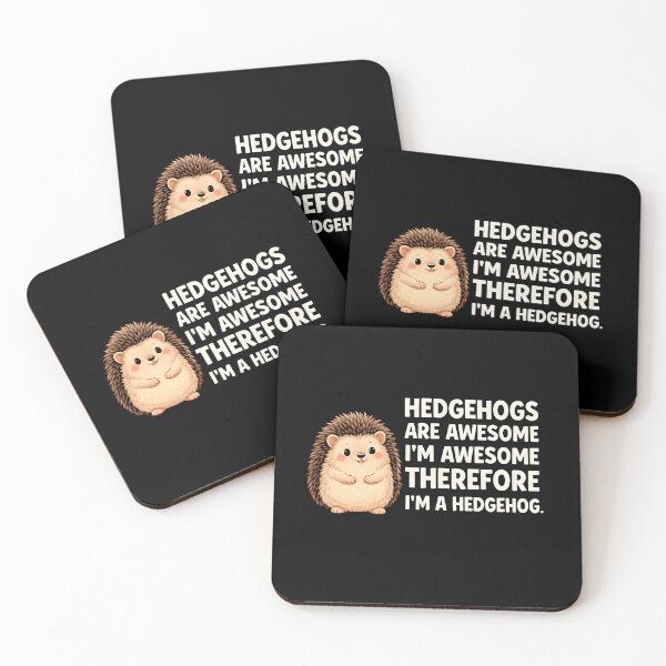 Item preview, I'm awesome Therefore I'm a hedgehog designed and sold by JODYSMORGAN.