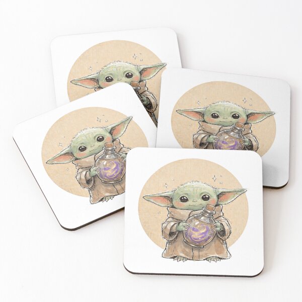 Item preview, BABY YODA POTION BOTTLE designed and sold by LIS AND MELIVERSO.