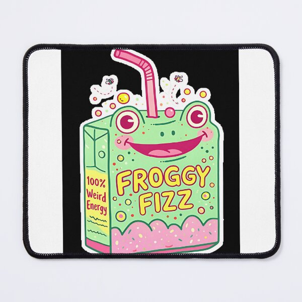Item preview, Froggy Fizz Juice sticker designed and sold by Jaideep Walia.