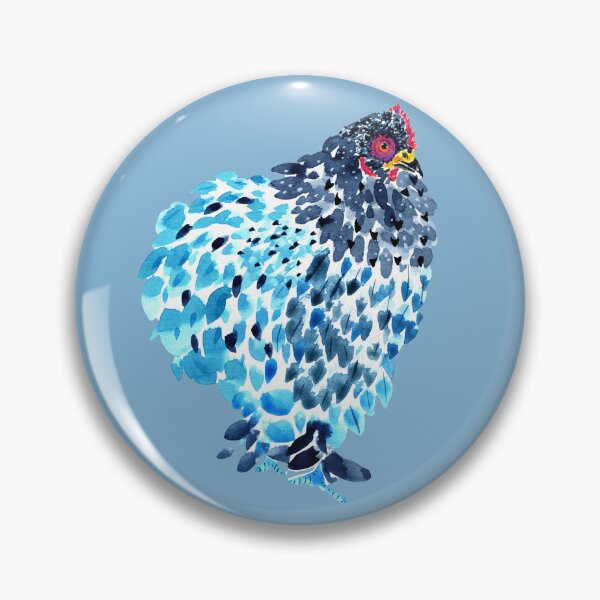 Item preview, Blue Cochin Chicken designed and sold by Sonoran Glimmer.
