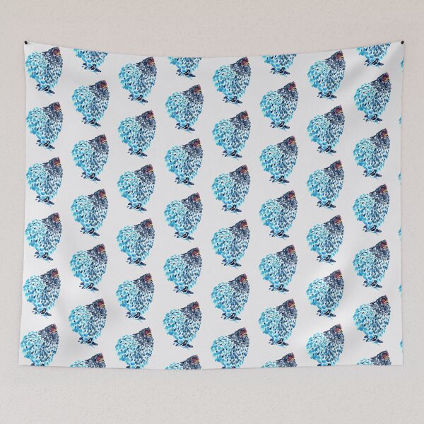 Item preview, Blue Cochin Chicken designed and sold by Sonoran Glimmer.
