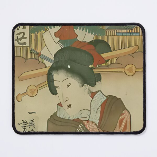 Item preview, Japanese Ukiyo-e: Digitally Restored Beautiful Geisha in Edo designed and sold by senjya-d.