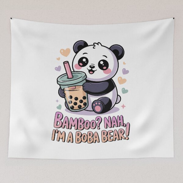 Item preview, Cute Kawaii Panda designed and sold by graphic-genie.