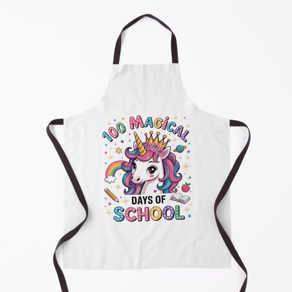 Item preview, 100 Magical Day of School Unicorn 100th Teacher Toddler Girl designed and sold by TyraYoung.