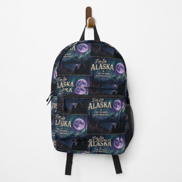 Item preview, I'm So Alaska Full Moon designed and sold by YahnaKay.