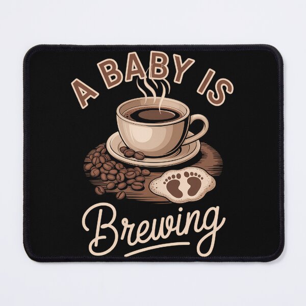 Item preview, A Baby is Brewing Coffee Lover Pregnancy Announcement designed and sold by TyraYoung.