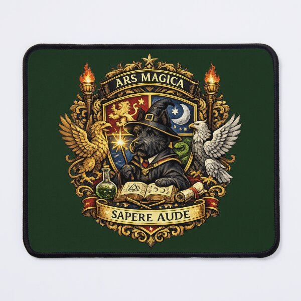 Item preview, Arcane Scottish Terrier Crest Sapere Aude designed and sold by CJChronicles.