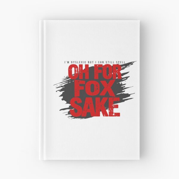 Item preview, Oh For Fox Sake - Clever Wordplay Humor designed and sold by PixelGrafiks.