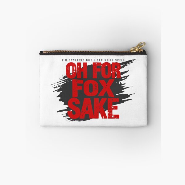 Item preview, Oh For Fox Sake - Clever Wordplay Humor designed and sold by PixelGrafiks.