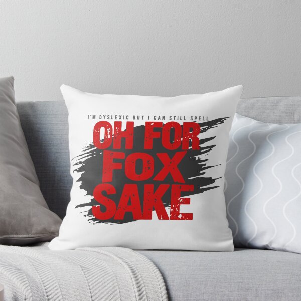 Item preview, Oh For Fox Sake - Clever Wordplay Humor designed and sold by PixelGrafiks.
