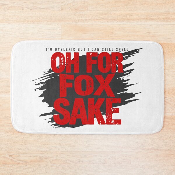 Item preview, Oh For Fox Sake - Clever Wordplay Humor designed and sold by PixelGrafiks.