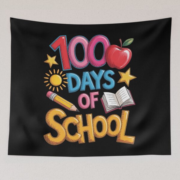 Item preview, 100 Days of School Crayon Art 100th Day Teacher Boys designed and sold by TyraYoung.