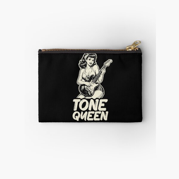 Item preview, Tone Queen Guitar Girl Vintage Pin-Up Rockabilly T-Shirt designed and sold by Lempo Studio.