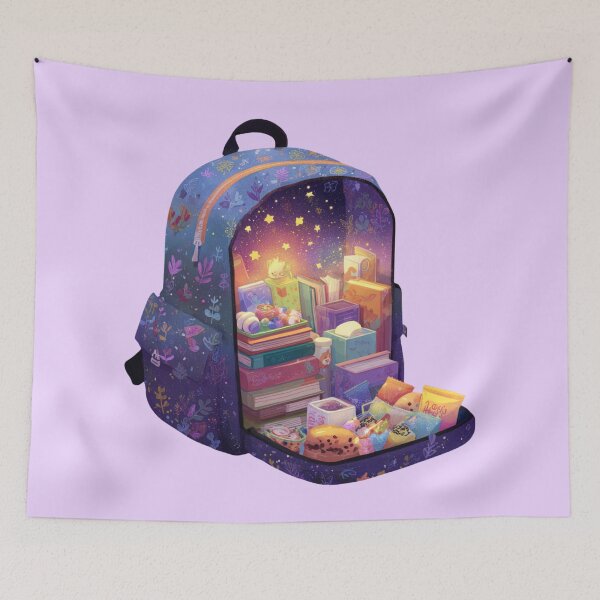 Item preview, Dream Backpack designed and sold by bubblyrainbow.