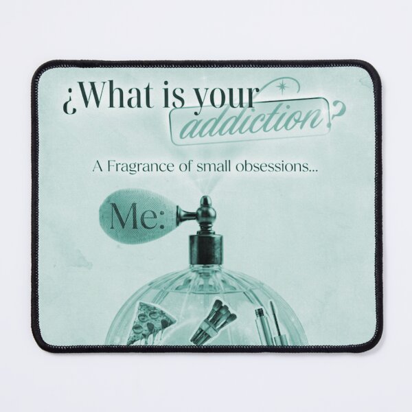 Item preview, WHAT IS YOUR ADDICTION TEAL VINTAGE COLLAGE designed and sold by melyverso.