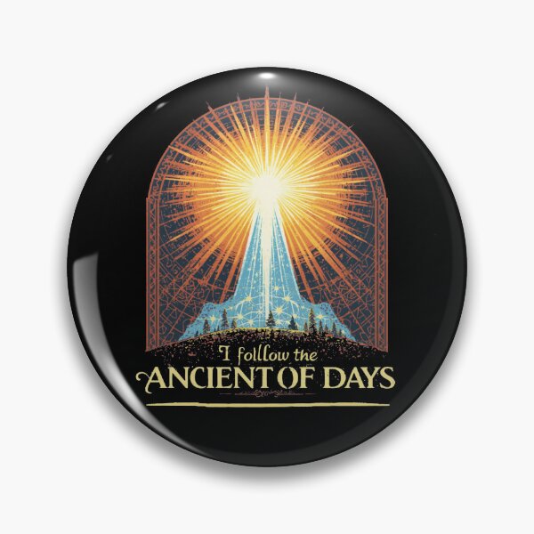 Item preview, I follow the Ancient of Days - Daniel 7 - Christian Scripture designed and sold by Cre8andRecre8.