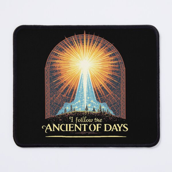 Item preview, I follow the Ancient of Days - Daniel 7 - Christian Scripture designed and sold by Cre8andRecre8.