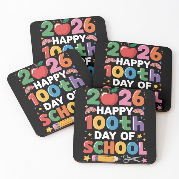 Item preview, Happy 100 Days of School 100th Day Teacher designed and sold by TyraYoung.