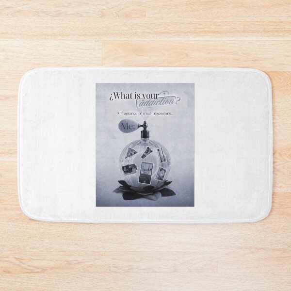 Item preview, WHAT IS YOUR ADDICTION DUSTY AZURE COLLAGE designed and sold by melyverso.