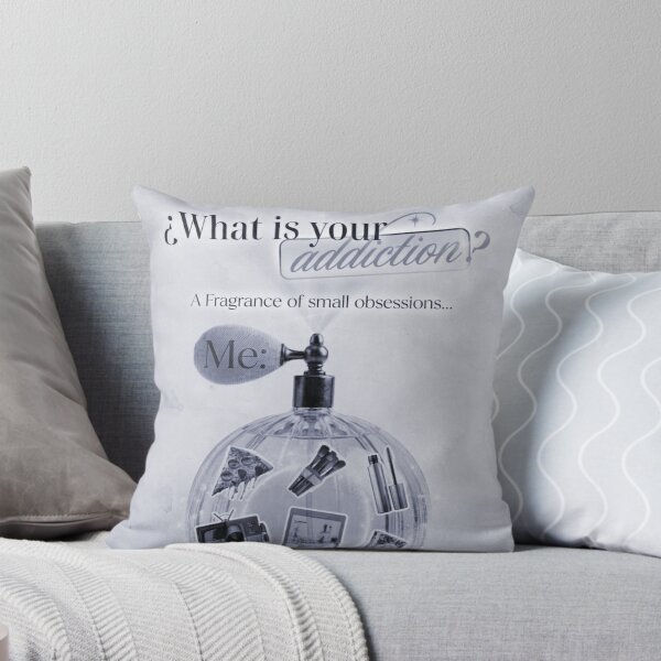 Item preview, WHAT IS YOUR ADDICTION DUSTY AZURE COLLAGE designed and sold by melyverso.