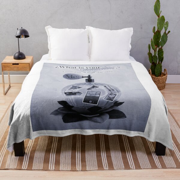 Item preview, WHAT IS YOUR ADDICTION DUSTY AZURE COLLAGE designed and sold by melyverso.