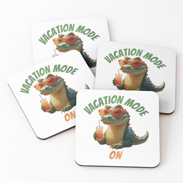Item preview, Tropical Alligator Summer Vacation Vibe designed and sold by Madhav Creations Studio.