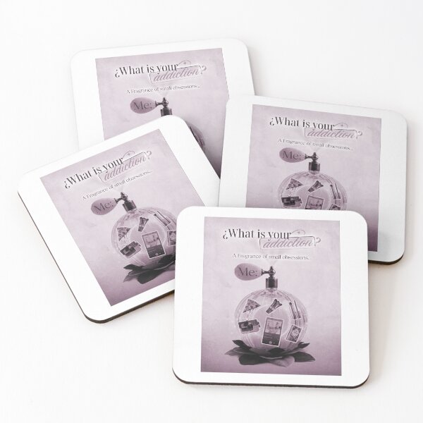 Item preview, WHAT IS YOUR ADDICTION DUSTY ROSE COLLAGE designed and sold by melyverso.