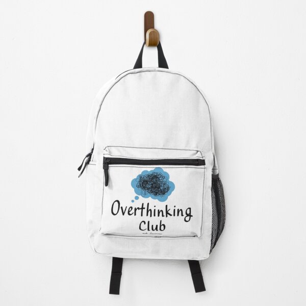 Item preview, Overthinking Club Shirt, Introvert Humor Tee, Mental Health Aesthetic brafdesign designed and sold by Brafdesign.