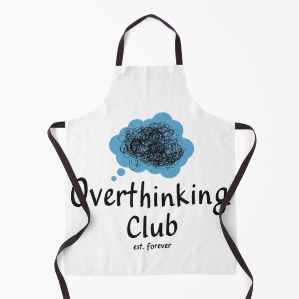 Item preview, Overthinking Club Shirt, Introvert Humor Tee, Mental Health Aesthetic brafdesign designed and sold by Brafdesign.