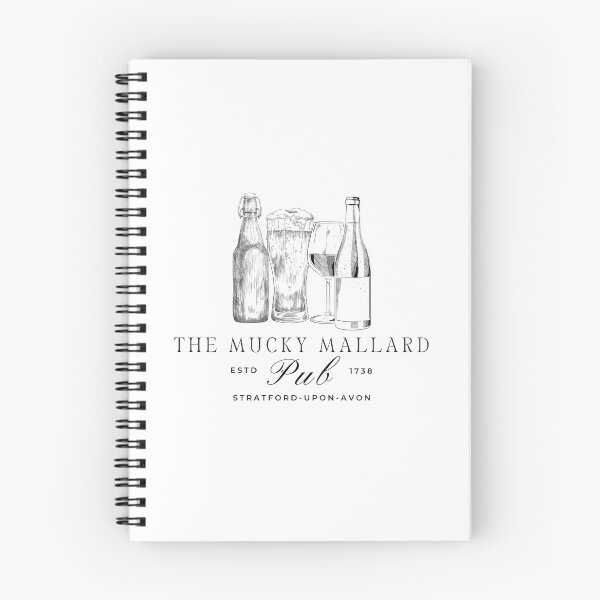 Item preview, The Mucky Mallard Pub - Shakespeare & Hathaway Fan Art designed and sold by TheBullishRhino.