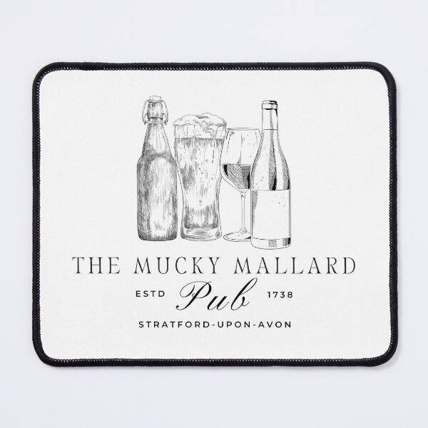 Item preview, The Mucky Mallard Pub - Shakespeare & Hathaway Fan Art designed and sold by TheBullishRhino.