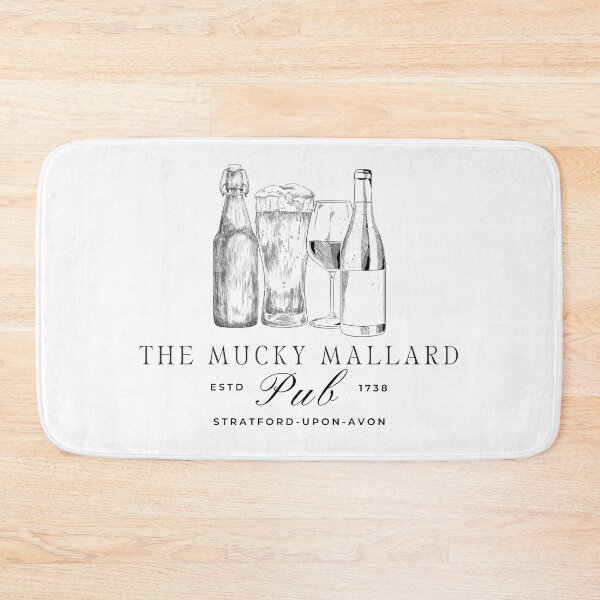 Item preview, The Mucky Mallard Pub - Shakespeare & Hathaway Fan Art designed and sold by TheBullishRhino.