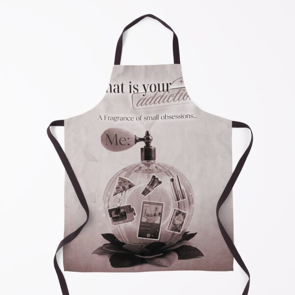 Item preview, WHAT IS YOUR ADDICTION DUSTY AZURE PALE COLLAGE designed and sold by melyverso.