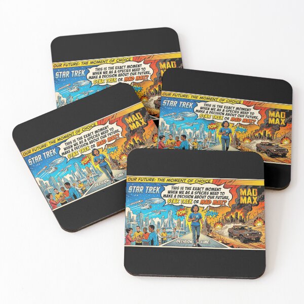 Item preview, Our Future: Decision Time! Star Trek or Mad Max? Comic designed and sold by TheLastGarden.