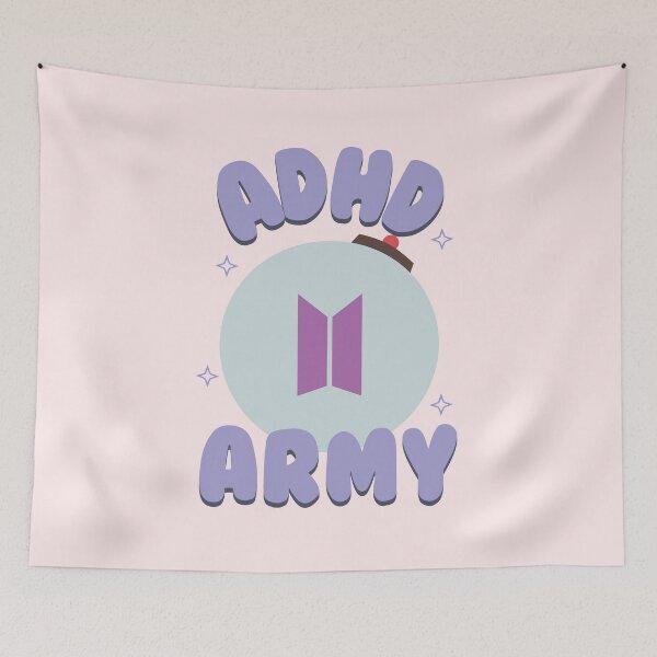 Item preview, ADHD ARMY BTS designed and sold by Morcawork.