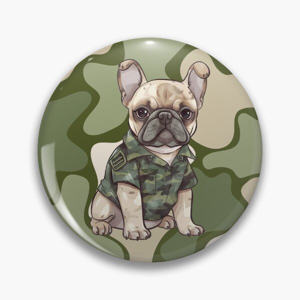 Item preview, French Bulldog Military Dog Cute Army Puppy Camouflage Gift designed and sold by CHANCHANAI.