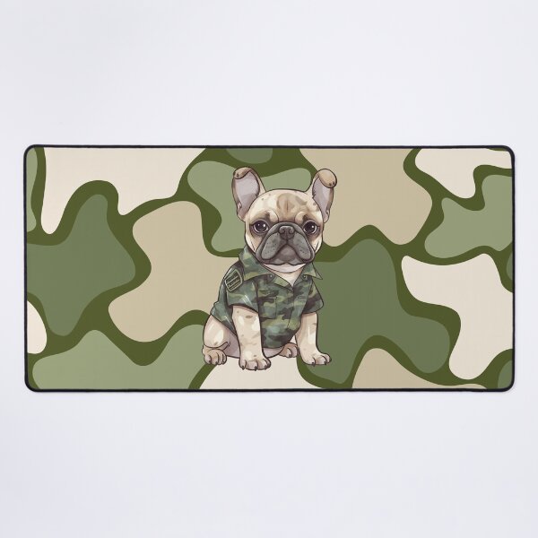 Item preview, French Bulldog Military Dog Cute Army Puppy Camouflage Gift designed and sold by CHANCHANAI.