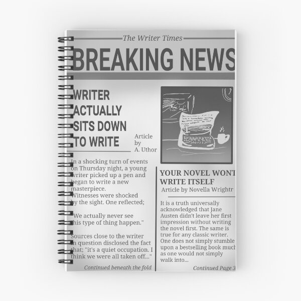 Item preview, Periódico del escritor designed and sold by MickeytheGoose.