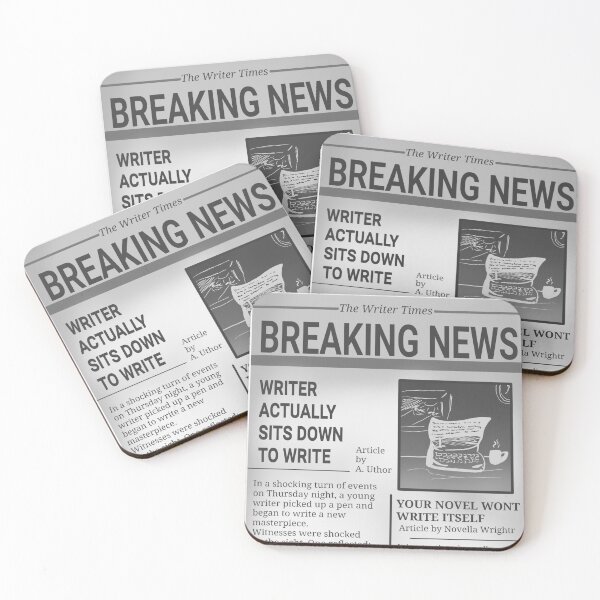 Item preview, Writer Newspaper  designed and sold by MickeytheGoose.