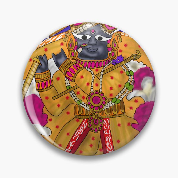 Item preview, Divine RadhaRaman Illustration – Hindu Mythology Inspired Art Design designed and sold by Harshit_Digital_Arts.