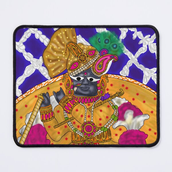 Item preview, Divine RadhaRaman Illustration – Hindu Mythology Inspired Art Design designed and sold by Harshit_Digital_Arts.