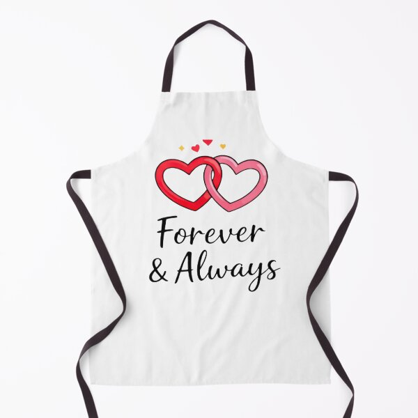Item preview, Forever & Always Romantic Heart Sticker | Minimal Couple Love Design designed and sold by Lovestickerco.