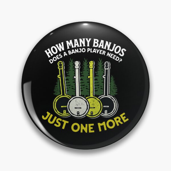 Item preview, how many banjos does a banjo player need  designed and sold by Maria Pit.